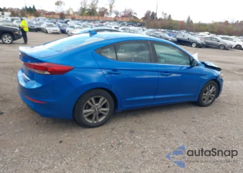 2018 Hyundai Elantra Sel from USA, damaged, VIN KMHD84LF9JU701689
